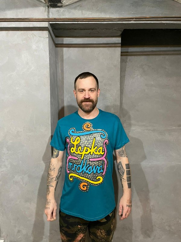 VYPRODÁNO!! Triko 1z1 Lepka mrdkavá petrolej | Fanshop Prago Union