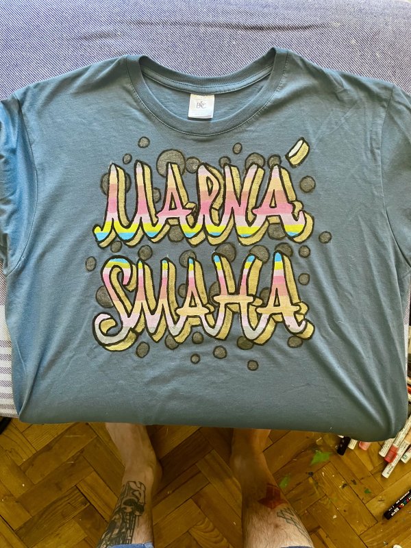 VYPRODÁNO!!! Triko 1z1 Marná smaha...blue | Fanshop Prago Union