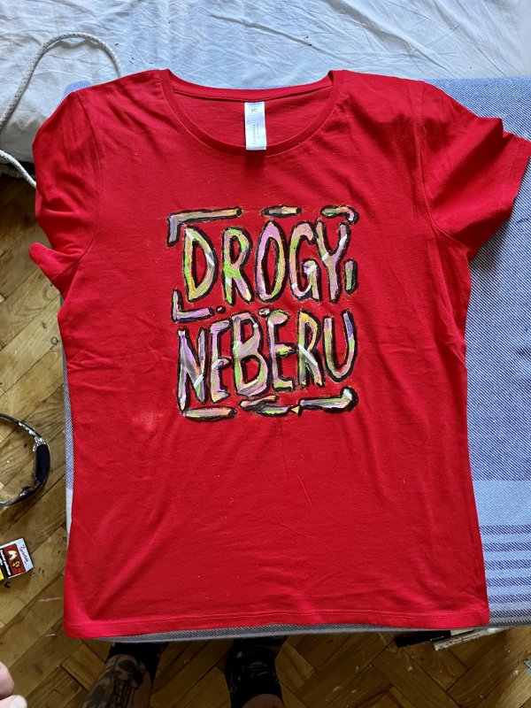 VYPRODÁNO!!! Triko 1z1 Drogy neberu...red | Fanshop Prago Union