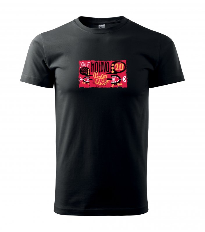 Triko s motivem HOTOVO 20 ..black | Fanshop Prago Union