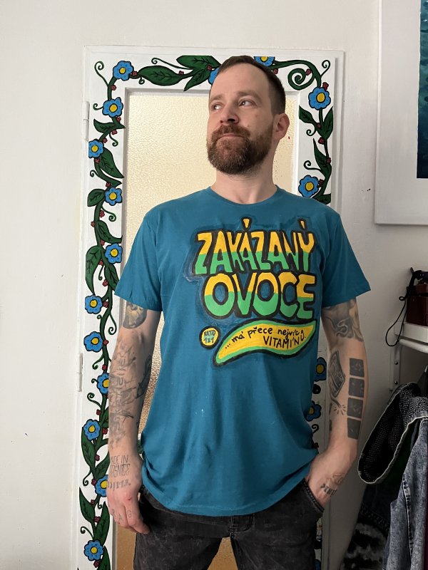 VYPRODÁNO!!!....Triko 1z1 - ZAKÁZANÝ OVOCE | Fanshop Prago Union