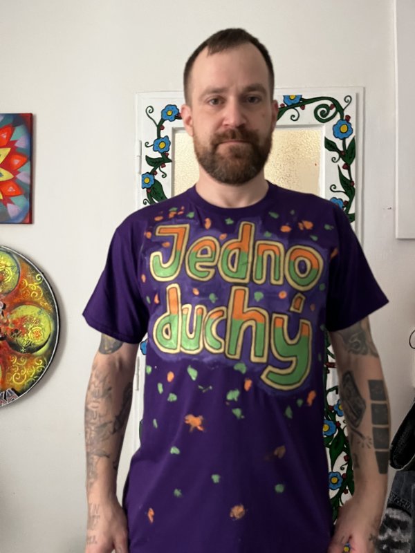 VYPRODÁNO!!!!... Triko 1z1 - JEDNODUCHÝ....fial | Fanshop Prago Union