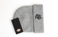 Zimní čepice Dickies s vyšitým logem Prago Union-grey | Fanshop Prago Union