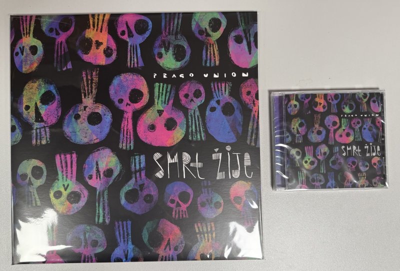 Sada 2 vinyl Smrt žije a CD Smrt žije | Fanshop Prago Union
