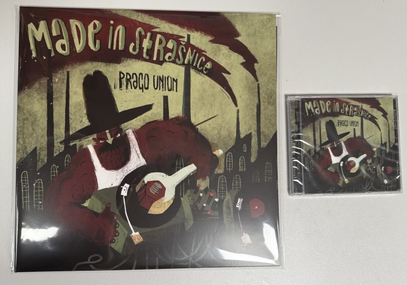 Sada 2 vinyl Made in Strašnice a CD Made in Strašnice | Fanshop Prago Union