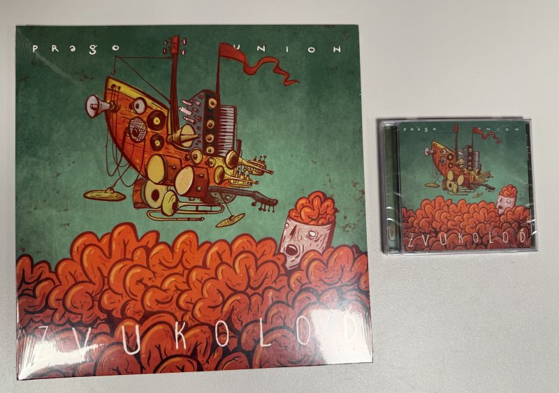Sada 2 vinyl Zvukoloď a CD Zvukoloď | Fanshop Prago Union