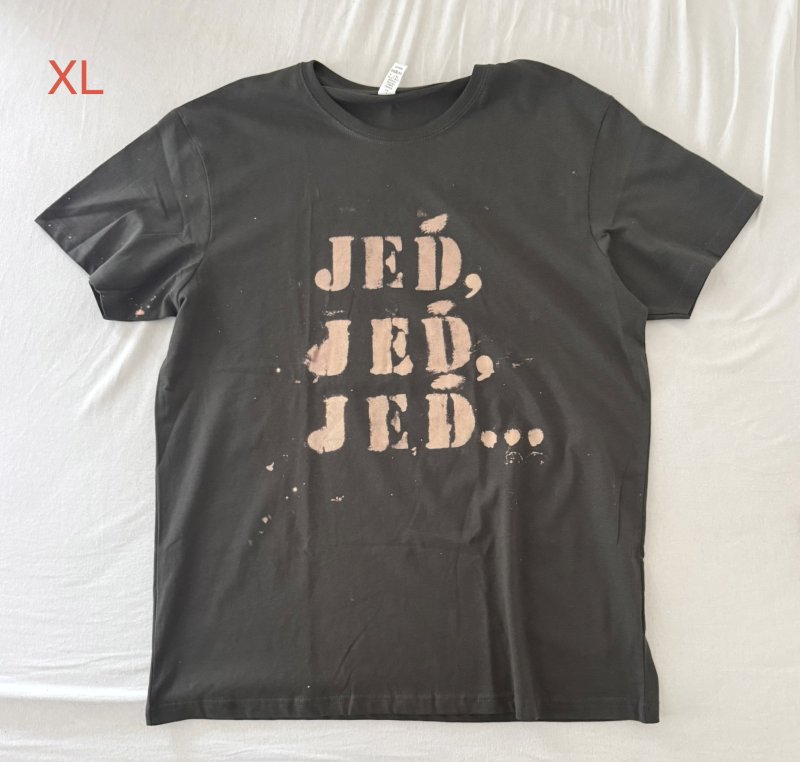 VYPRODÁNO!!  Triko 1z1 JEĎ, JEĎ, JEĎ.....šedá XL | Fanshop Prago Union