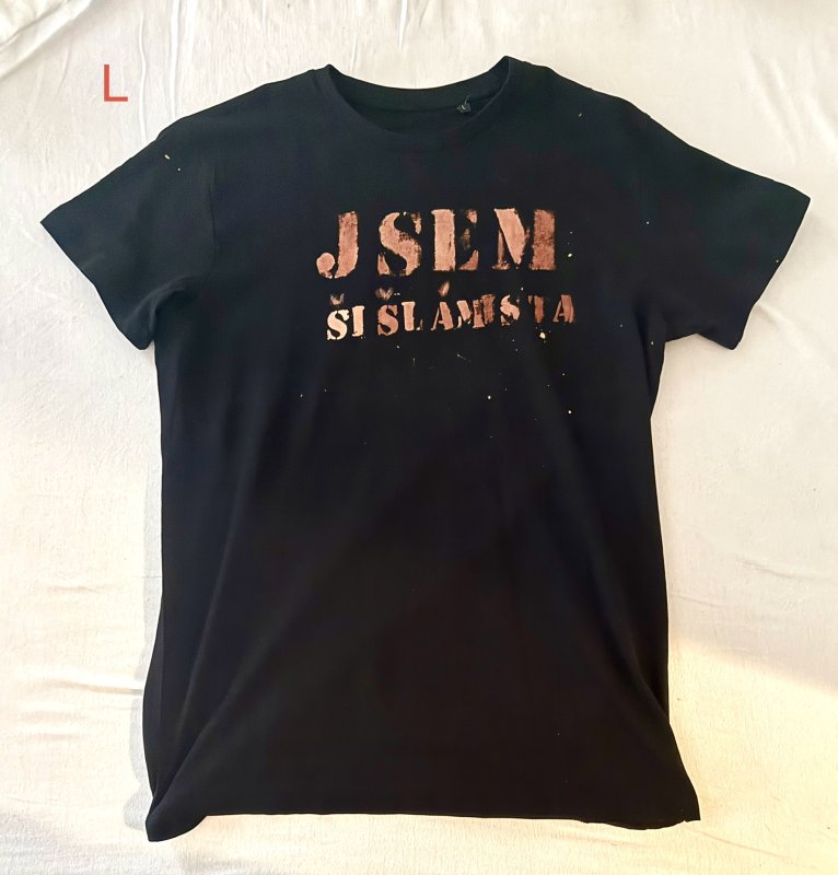 Triko 1z1 JSEM ŠIŠLÁMISTA ...černá. L | Fanshop Prago Union