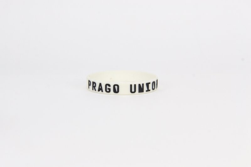 Náramek Prago Union bílý | Fanshop Prago Union
