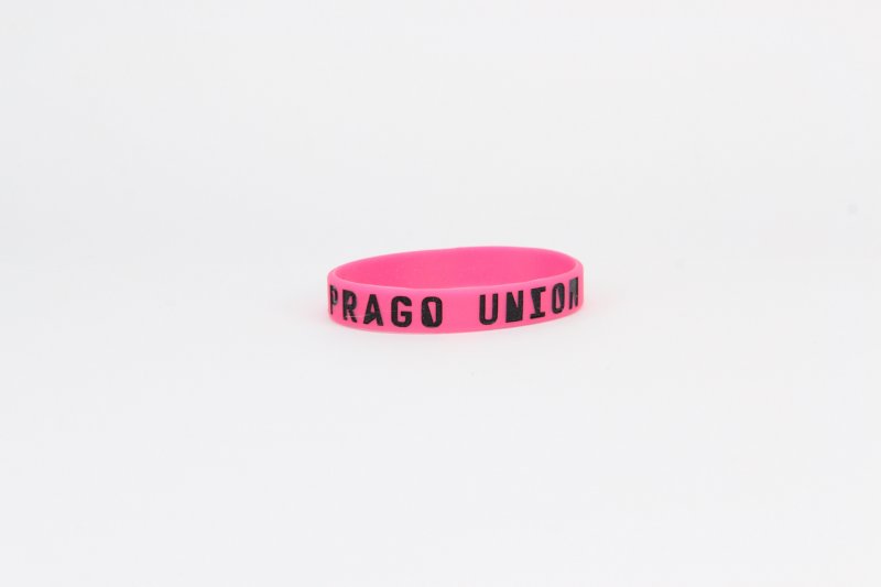 Náramek Prago Union růžový | Fanshop Prago Union