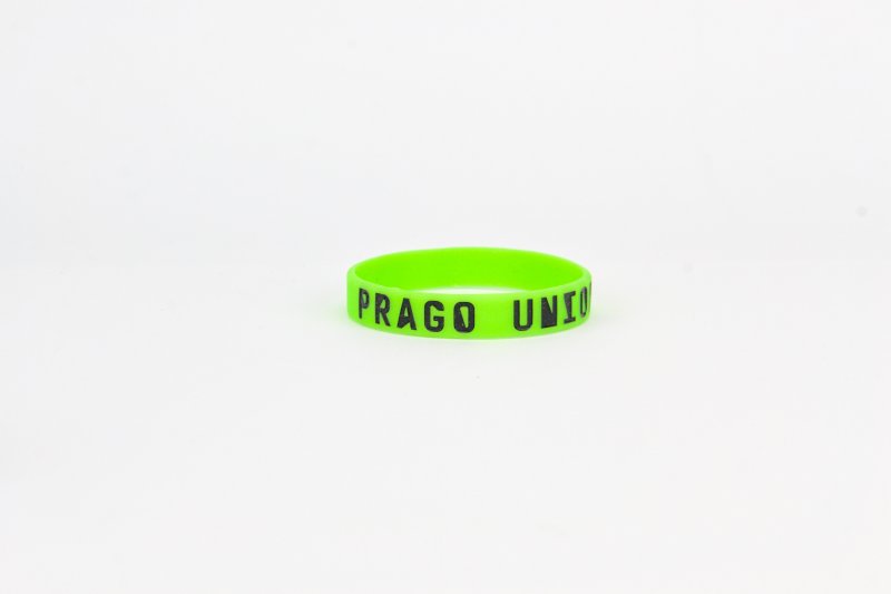 Náramek Prago Union zelený | Fanshop Prago Union