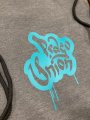 pytlík "gymsac" Prago union s kapsou barva šedá logo tyrkys | Fanshop Prago Union